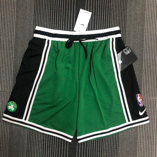 NBA Boston Celtics training shorts Vert